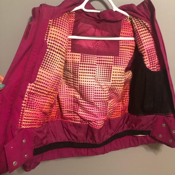 Girls Spyder ski jacket size 12 - Picture 6 of 6